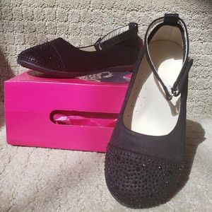 Girls' Mary Jane Rhinestone Ballerina Flat